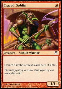 Crazed Goblin - Darksteel (Common) [DST-56]