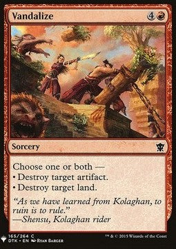 Vandalize - Mystery Booster (Common) [MYS-165]