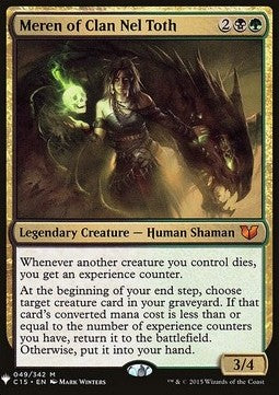 Meren of Clan Nel Toth - Mystery Booster (Mythic) [MYS-49]