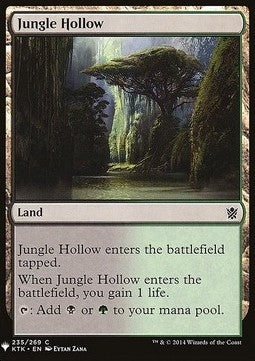 Jungle Hollow - Mystery Booster (Common) [MYS-235]