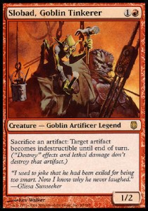 Slobad, Goblin Tinkerer - Darksteel (Rare) [DST-69]