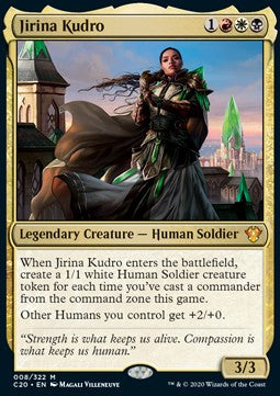 Jirina Kudro (V.1) - Commander: Ikoria (Mythic) [C20-8]