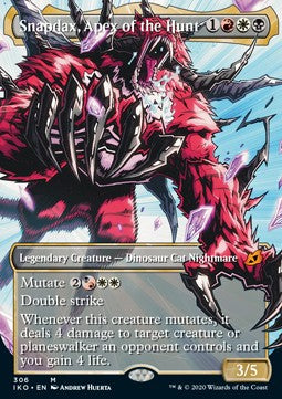 Snapdax, Apex of the Hunt (V.1) - Ikoria: Lair of Behemoths: Extras (Mythic) [XIKO-306]