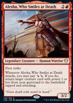 Alesha, Who Smiles at Death - Commander: Ikoria (Rare) [C20-143]