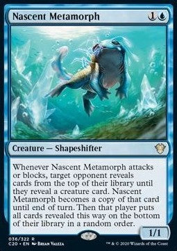 Nascent Metamorph - Commander: Ikoria (Rare) [C20-36]