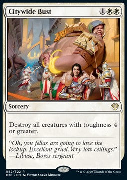 Citywide Bust - Commander: Ikoria (Rare) [C20-82]