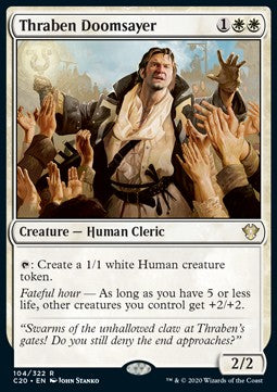 Thraben Doomsayer - Commander: Ikoria (Rare) [C20-104]