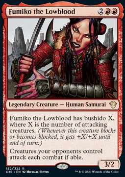 Fumiko the Lowblood - Commander: Ikoria (Rare) [C20-152]