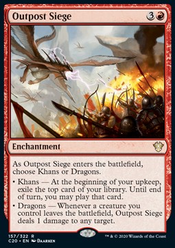 Outpost Siege - Commander: Ikoria (Rare) [C20-157]