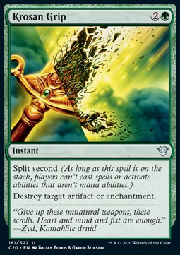 Krosan Grip - Commander: Ikoria (Uncommon) [C20-181]