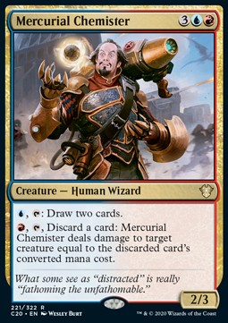 Mercurial Chemister - Commander: Ikoria (Rare) [C20-221]