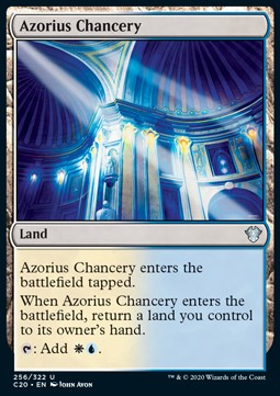 Azorius Chancery - Commander: Ikoria (Uncommon) [C20-256]