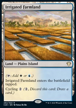 Irrigated Farmland - Commander: Ikoria (Rare) [C20-282]