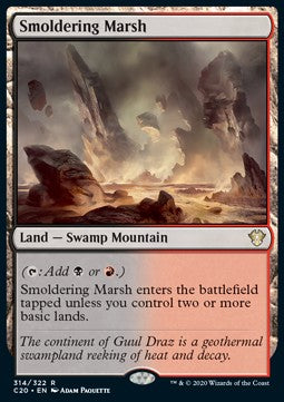 Smoldering Marsh - Commander: Ikoria (Rare) [C20-314]