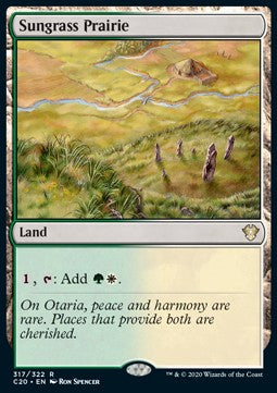 Sungrass Prairie - Commander: Ikoria (Rare) [C20-317]