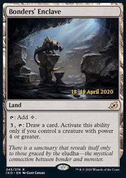 Bonders' Enclave (V.2) - Ikoria: Lair of Behemoths: Promos (Rare) [PIKO-245]