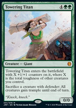 Towering Titan - Jumpstart (Mythic) [JMP-31]