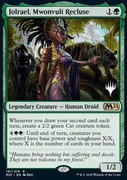 Jolrael, Mwonvuli Recluse (V.1) - Core 2021: Promos (Rare) [PM21-191]