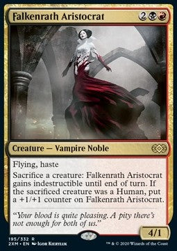 Falkenrath Aristocrat - Double Masters (Rare) [2XM-195]