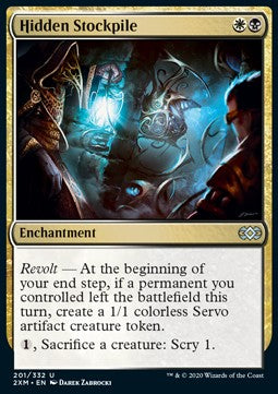 Hidden Stockpile - Double Masters (Uncommon) [2XM-201]