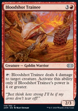 Bloodshot Trainee - Double Masters (Uncommon) [2XM-119]