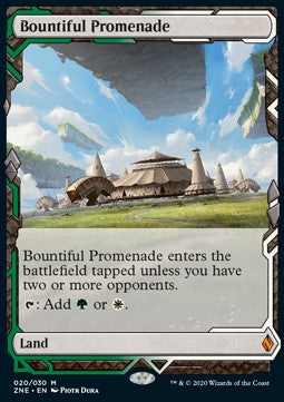 Bountiful Promenade - Zendikar Rising Expeditions (Mythic) [ZNE-20]