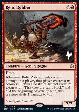 Relic Robber (V.1) - Zendikar Rising: Promos (Rare) [PZNR-153]