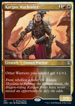Kargan Warleader - Zendikar Rising: Promos (Uncommon) [PZNR-391]