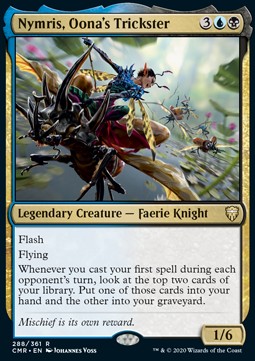 Nymris, Oona's Trickster - Commander Legends (Rare) [CMR-288]