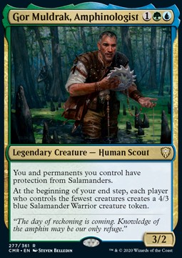 Gor Muldrak, Amphinologist - Commander Legends (Rare) [CMR-277]