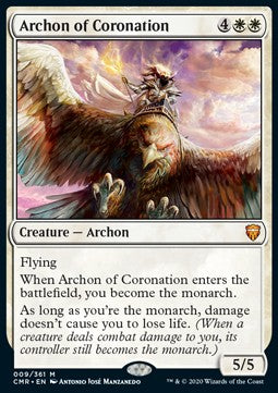 Archon of Coronation - Commander Legends (Mythic) [CMR-9]