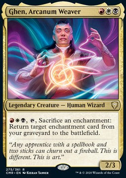 Ghen, Arcanum Weaver - Commander Legends (Rare) [CMR-275]