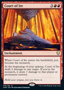 Court of Ire - Commander Legends (Rare) [CMR-170]