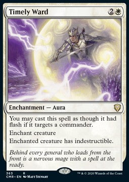 Timely Ward - Commander Legends: Extras (Rare) [XCMR-363]