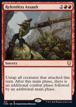 Relentless Assault - Commander Legends: Extras (Rare) [XCMR-416]