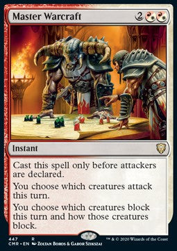 Master Warcraft - Commander Legends: Extras (Rare) [XCMR-447]