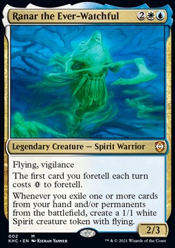 Ranar the Ever-Watchful - Commander: Kaldheim (Mythic) [KHC-2]
