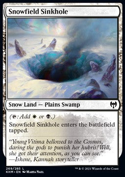 Snowfield Sinkhole - Kaldheim (Common) [KHM-269]