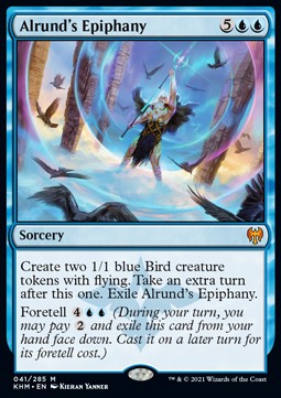 Alrund's Epiphany - Kaldheim (Mythic) [KHM-41]