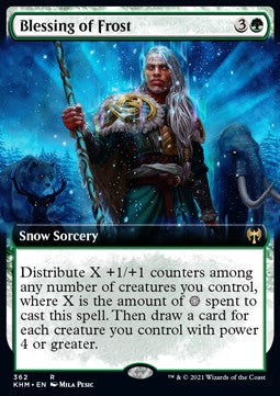 Blessing of Frost - Kaldheim: Extras (Rare) [XKHM-362]