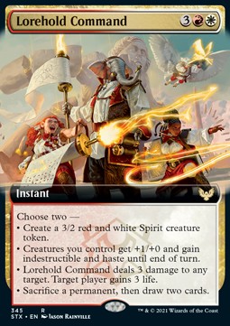 Lorehold Command - Strixhaven: School of Mages: Extras (Rare) [XSTX-345]