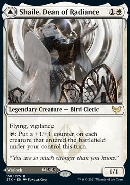 Shaile, Dean of Radiance // Embrose, Dean of Shadow - Strixhaven: School of Mages (Rare) [STX-158]