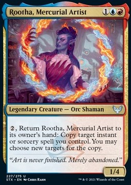 Rootha, Mercurial Artist - Strixhaven: School of Mages (Uncommon) [STX-227]