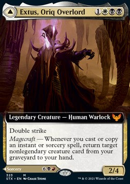 Extus, Oriq Overlord // Awaken the Blood Avatar - Strixhaven: School of Mages: Extras (Mythic) [XSTX-323]
