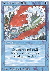 Blue Elemental Blast - Revised (Common)