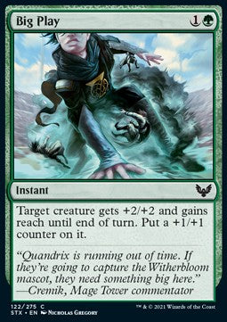 Big Play - Strixhaven: School of Mages (Common) [STX-122]