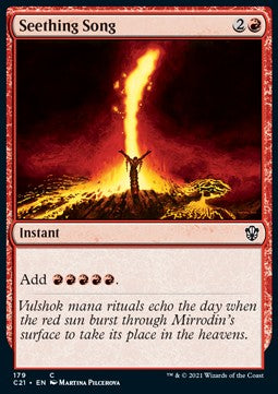 Seething Song - Commander: Strixhaven (Common) [C21-179]