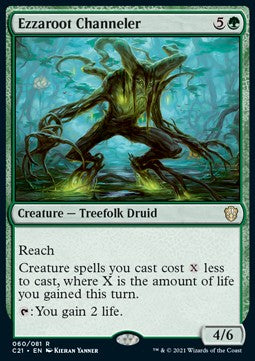 Ezzaroot Channeler - Commander: Strixhaven (Rare) [C21-60]