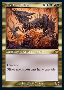 The First Sliver (V.1) - Modern Horizons: Retro Frame Cards (Mythic) [RMH2-26]