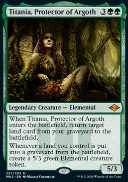 Titania, Protector of Argoth (V.1) - Modern Horizons 2 (Mythic) [MH2-287]